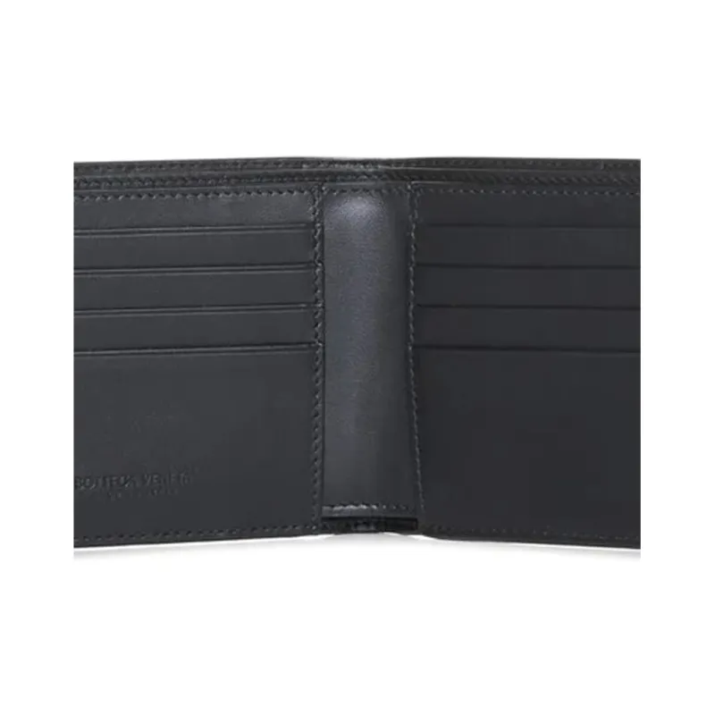 Bottega Veneta Intrecciato Bi Fold Wallet-4