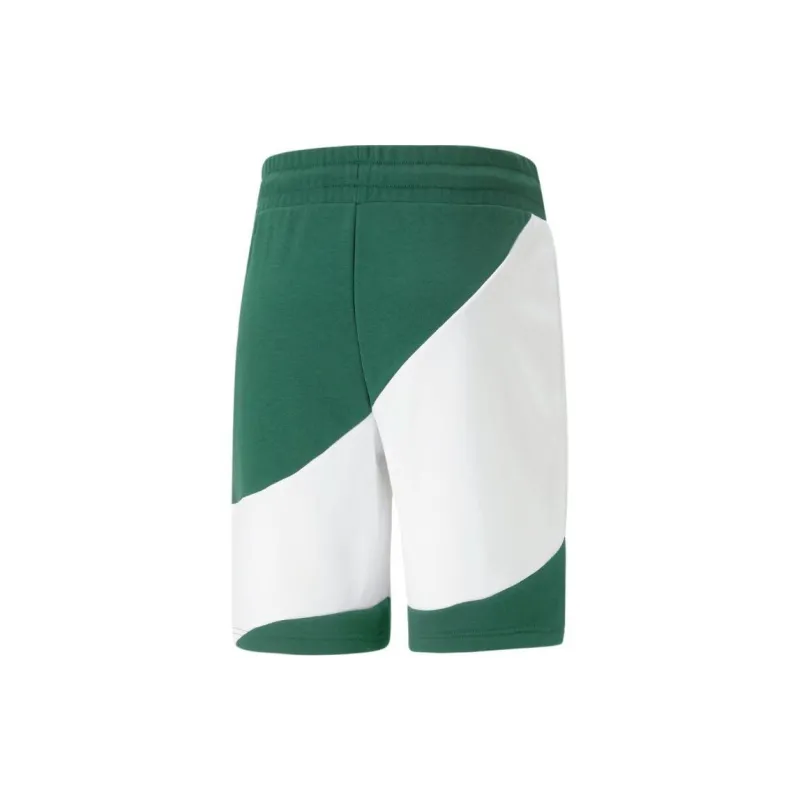 PUMA POWER CAT Sports Shorts Men Green-1