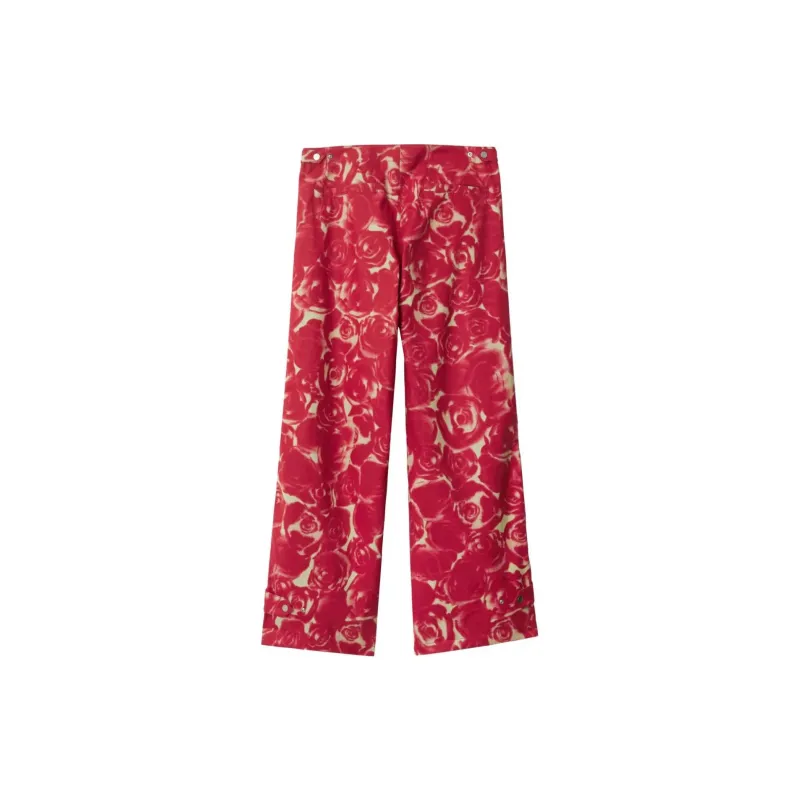 Burberry FW23 Casual Pants Men's Red-1