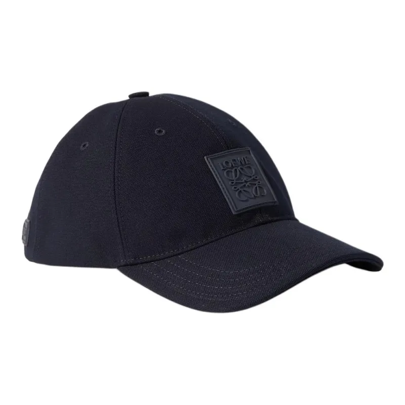 LOEWE Appliqué logo Canvas Baseball Cap-0