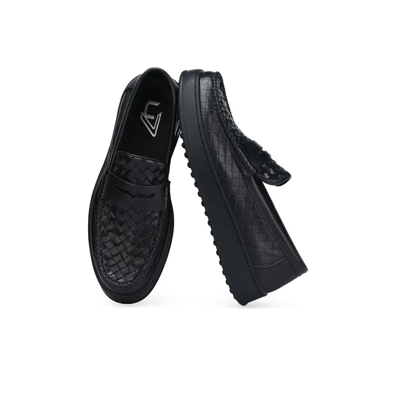 U7 Loafers Men Black-1