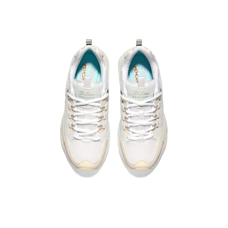 Skechers D'lites 4.0 'White Cream' Women's-3