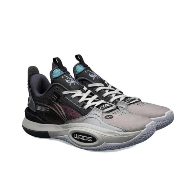 Li Ning Wade All City 10 X Glare We Are One 'Black Silver'-3