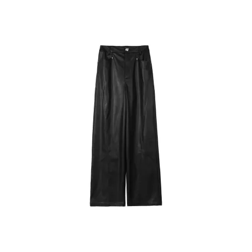 NOESE Leather Pants Women's Black