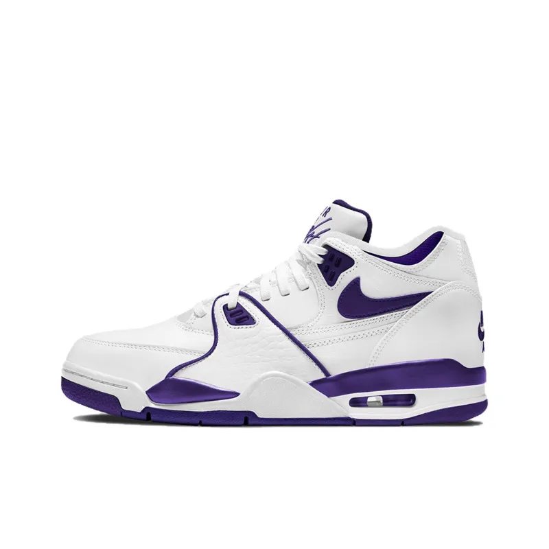 Nike Air Flight '89 White Court Purple-0