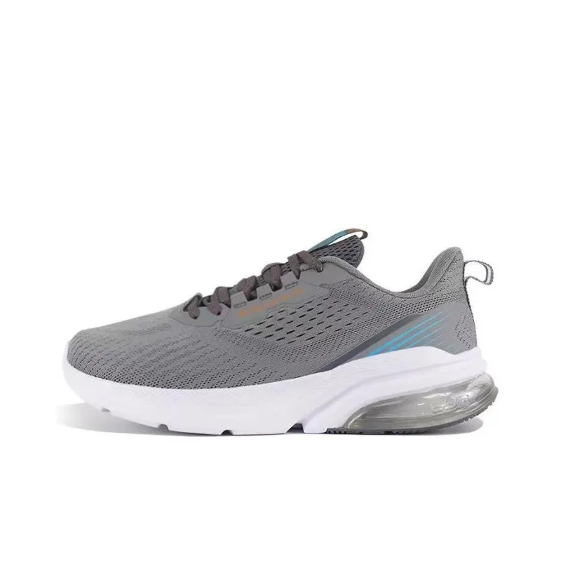 361° Wear resistant And Lightweight Low Top Running Shoes Men's Gray-0