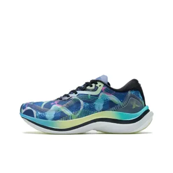XTEP 260 2.0 Anti Slip And Wear Resistant Breathable Low Top Running Shoes Men's Blue Black