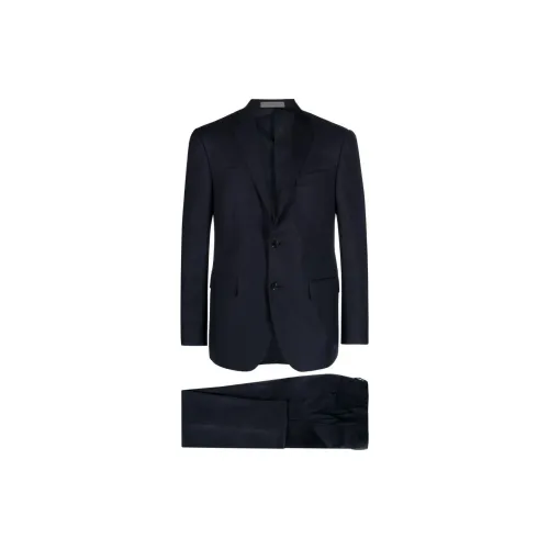 Corneliani Single-breasted Virgin-wool Suit