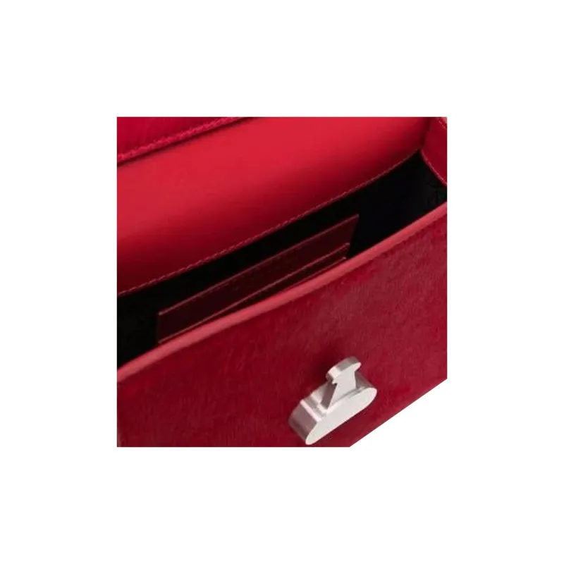 1017 ALYX 9SM Calf Hair Crossbody Bag Shoulder Bag Women's Red-2