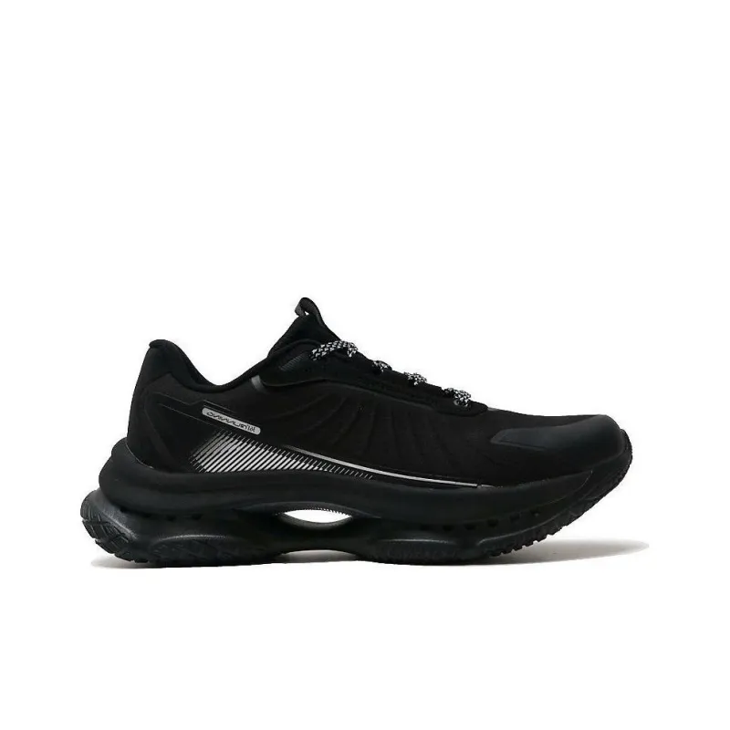 361° Low Top Running Shoes Men's Black Silver-1