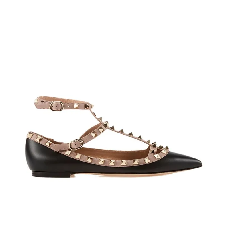 Valentino Casual Single Shoes Women's Black-1