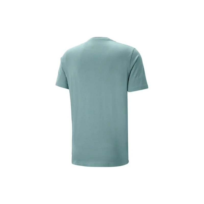 PUMA T Shirts Men Turquoise-1