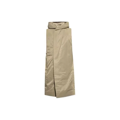 RICK OWENS Vests Men Olive Green