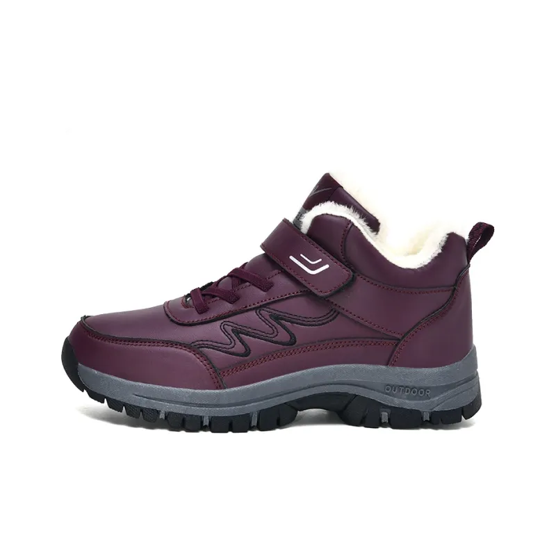 Binary Slip Resistant, Abrasion Resistant, Thermal High Top Casual Shoes Women's-0