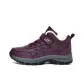 Burgundy-Fleece-Lined