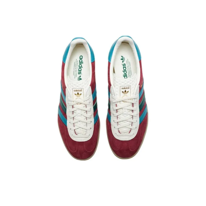 Adidas Gazelle Indoor Collegiate Burgundy Arctic Fusion-3
