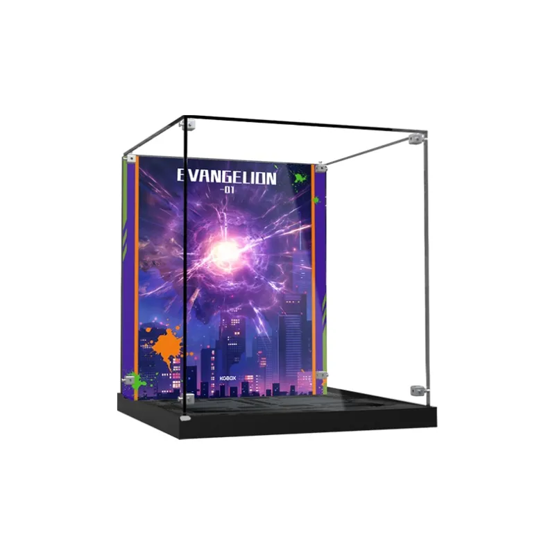KGBOX Neon Genesis Evangelion EVA Evangelion 01 Acrylic Transparent Figure Display Case Model Accessories-7