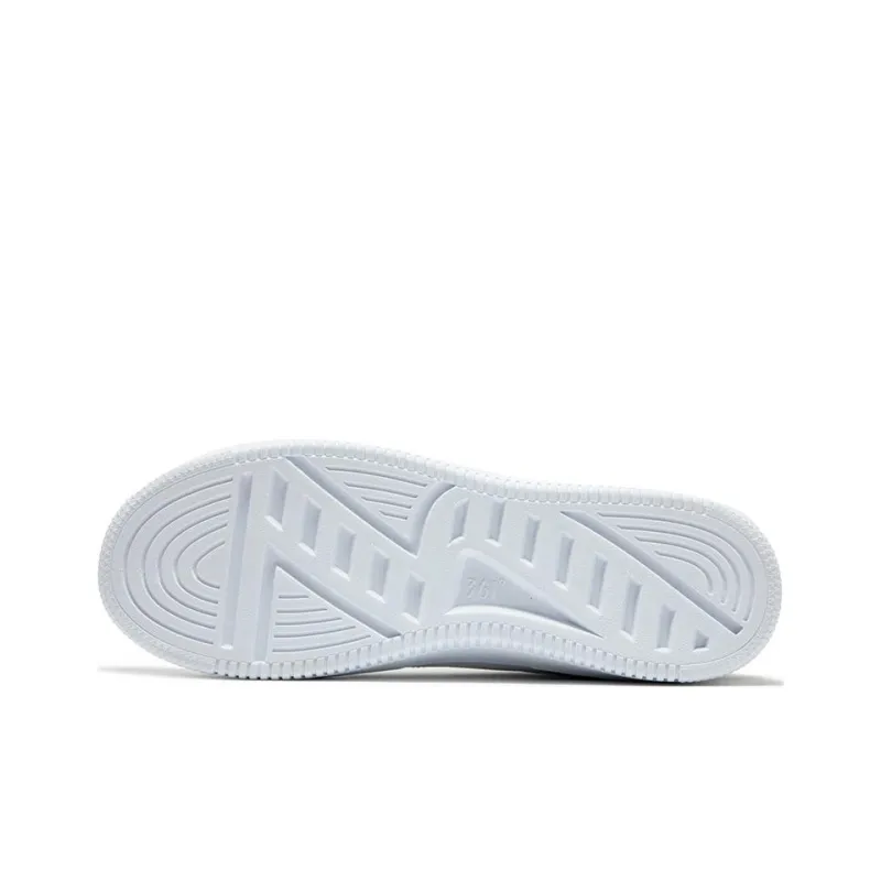 361° Abrasion Resistant Skateboard Shoes Men's White Gray-4