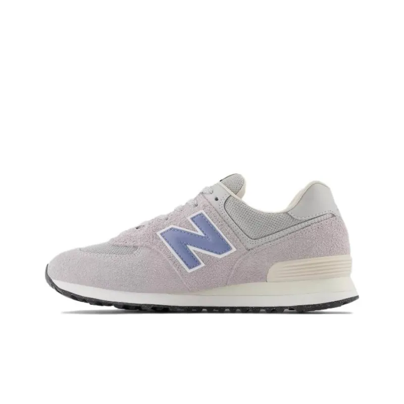 New Balance NB 574 Slip Resistant Low Top Running Shoes Unisex Gray-0