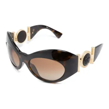VERSACE Medusa Shield frame Sunglasses