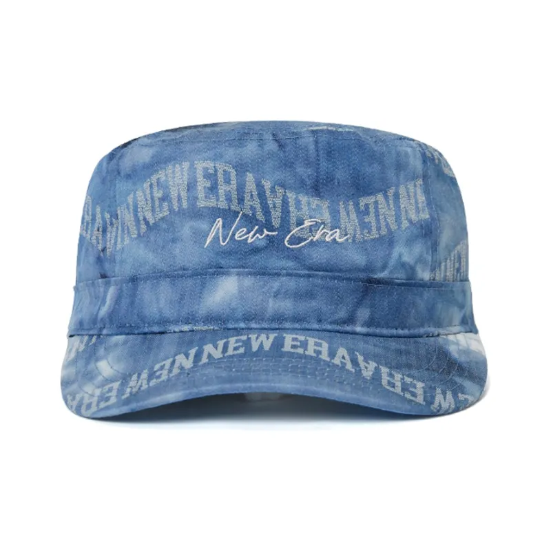 New Era Cotton Baseball Caps Unisex Blue-1