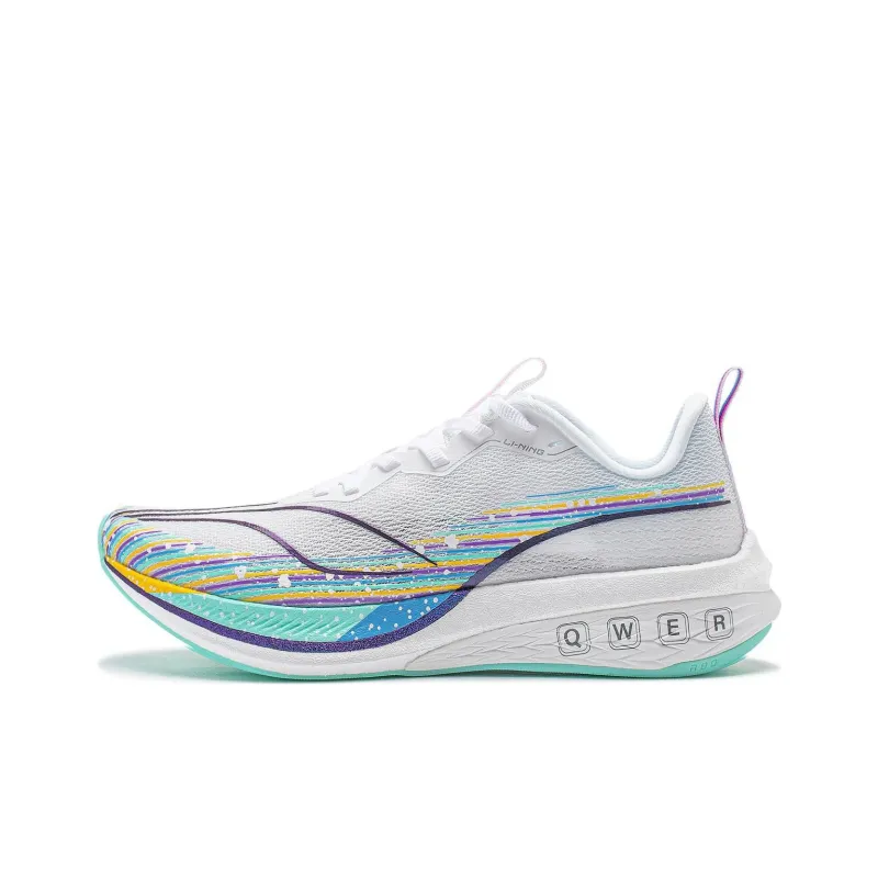 LINING Dark Horse 6 Pro X League Of Legends 'White Aqua Blue' Women's-0