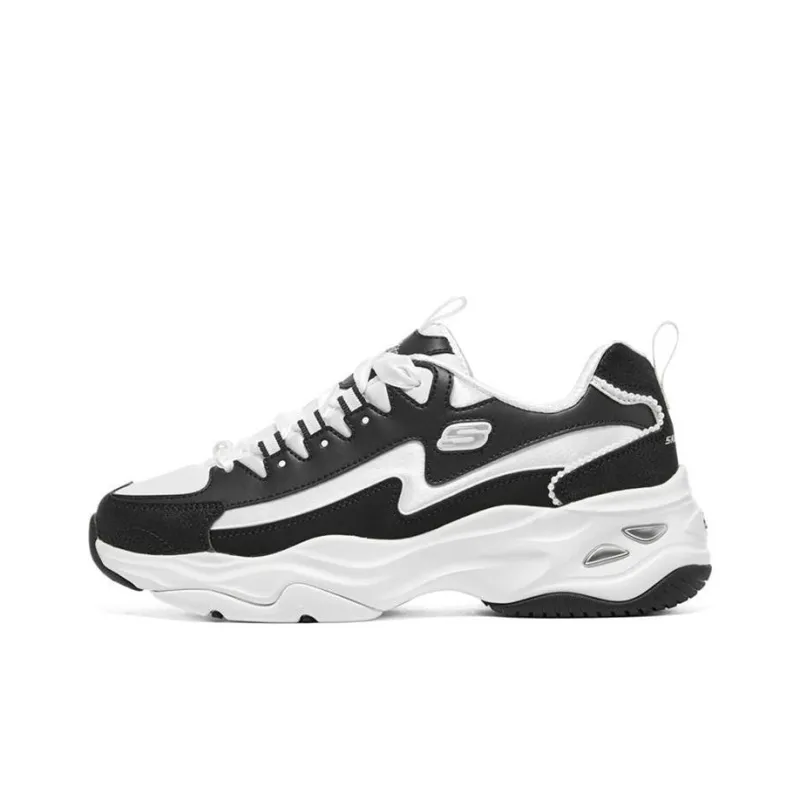 Skechers D'lites 4.0 'White Black' Women's-0