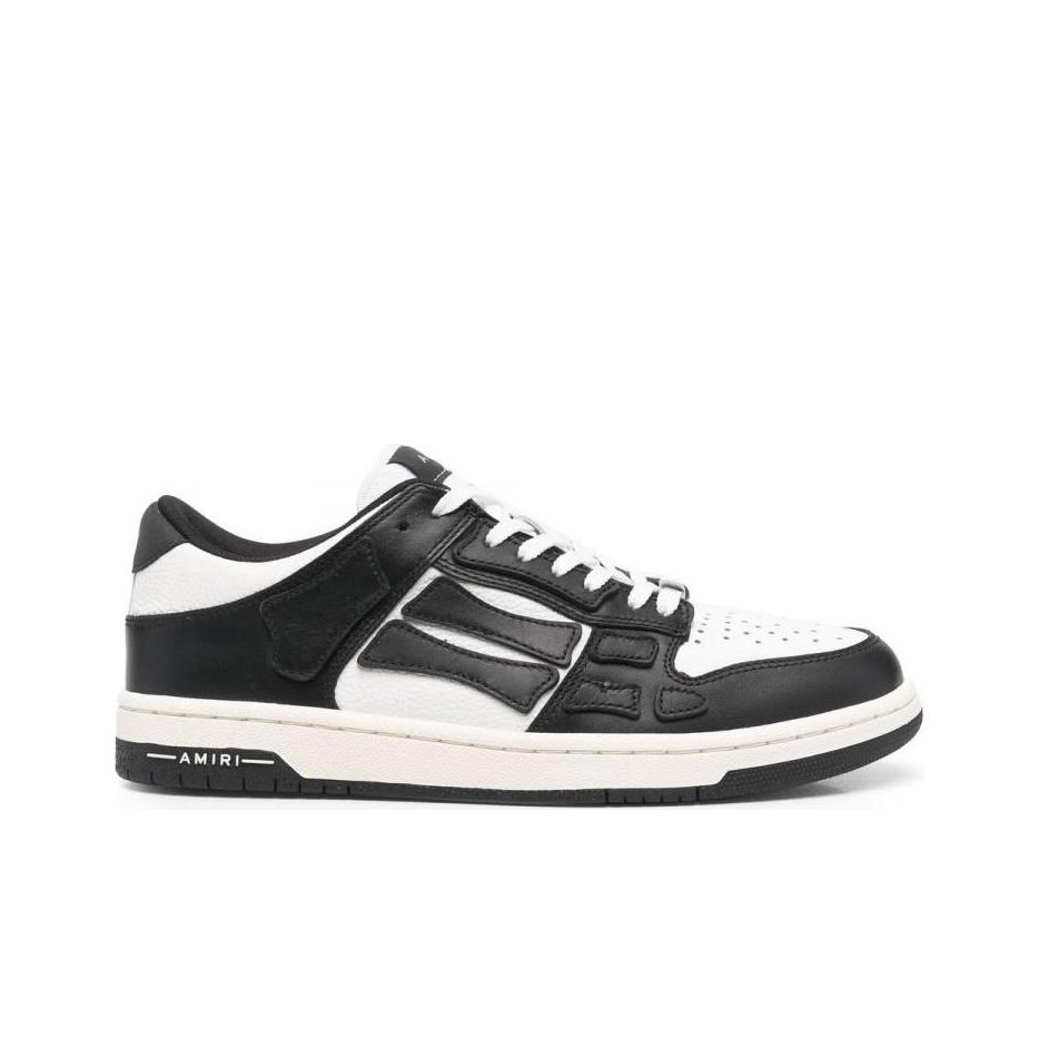 スニーカー AMIRI FW25 SKEL LOW TOP (AWFOSR1114 BLACK WHIT) AMIRI Skel Top Low Black Off White Men's - PF22MFS003-004 - US