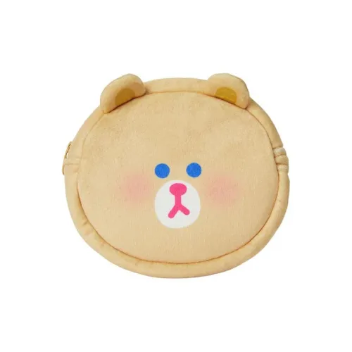 LINE FRIENDS Coin Purses Brown