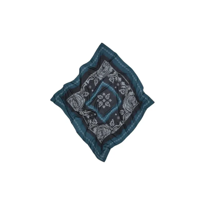 Acne Studios Paisley print Wool Scarf-0