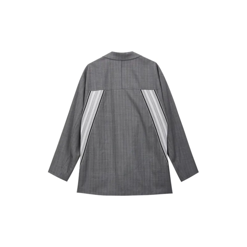 CROQUIS Business Suits Unisex 966 Black Gray Stripes/Plaid-1
