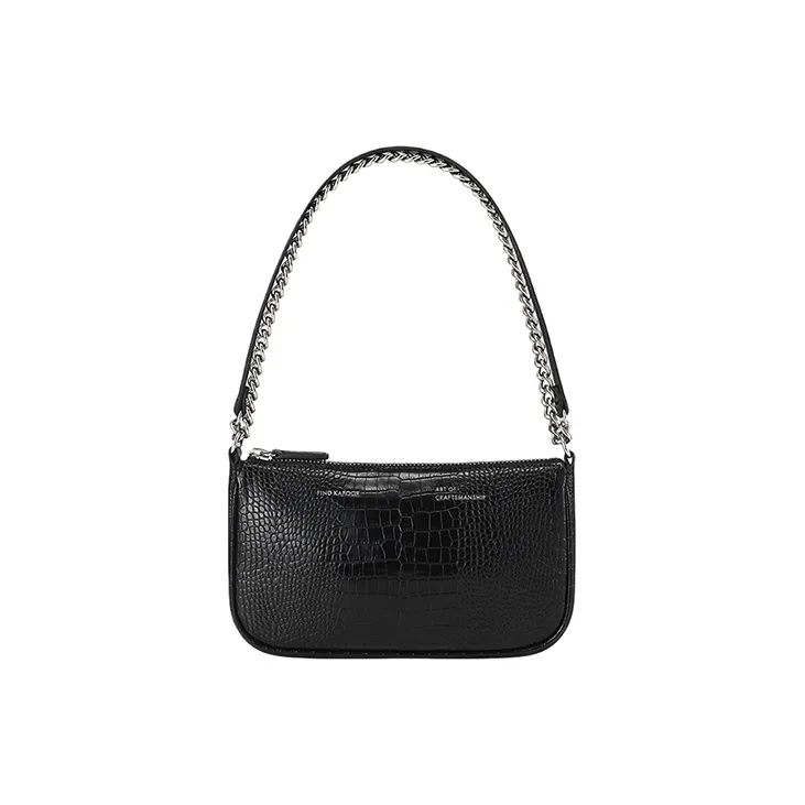 FIND KAPOOR Artificial Leather Handheld One Shoulder Handbag Women's Red/Brown/Yellow/Black-12