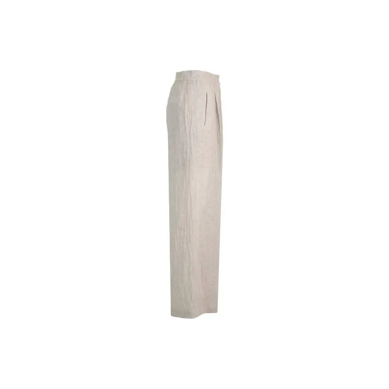 Brunello Cucinelli High Waisted Wide Leg Trousers-2