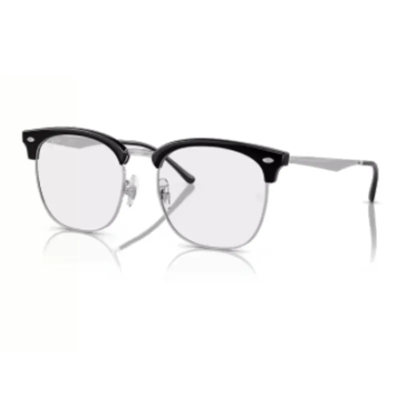 RayBan Injection Molding Browline Eyeglass Frames Unisex Black-0