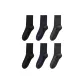 [Solid Color]2 Black, 2 Navy Blue, 2 Dark Gray