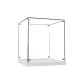 Full Transparent Assembled White Base (Toy Not Included)