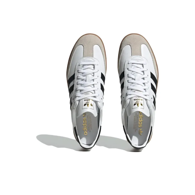 Adidas Samba Decon White Black Gum-2