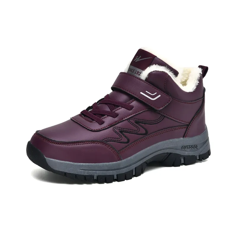 Binary Slip Resistant, Abrasion Resistant, Thermal High Top Casual Shoes Women's-1