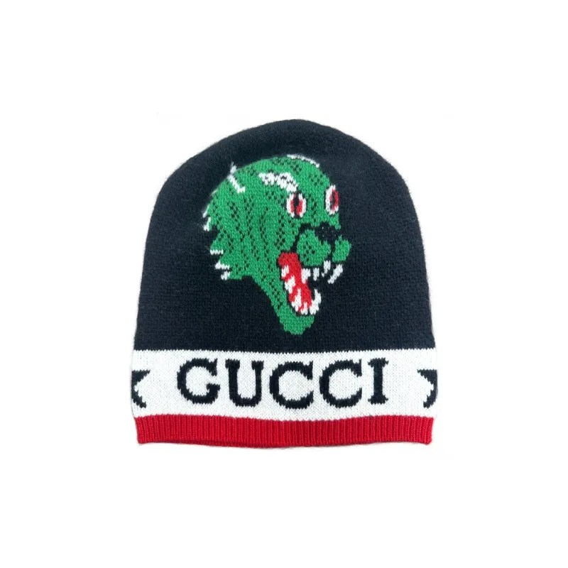 GUCCI Wool Beanies Men's Multicolor-1
