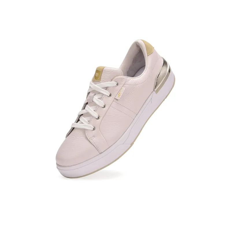 DO WIN Anti Slip And Wear Resistant Support Low Top Casual Shoes Women's Light Pink-2