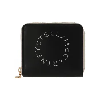 Stella McCartney Polyurethane Wallet Women's Black