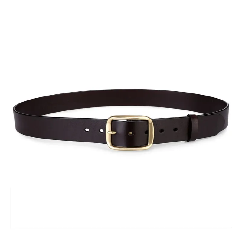 Cows Reign Top Grain Cow Leather Belts Men's 3.7cm-2
