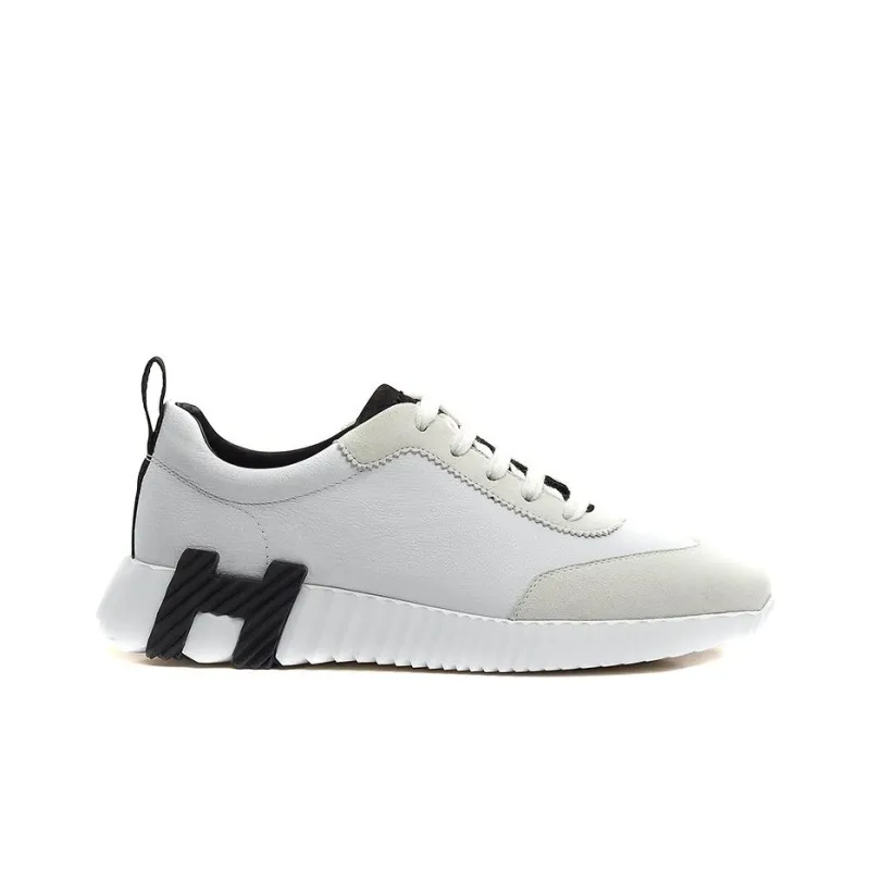 HERMES Bouncing Sneakers Blanc Women's-1