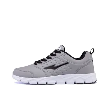 Erke Running Shoes Men Low Top White