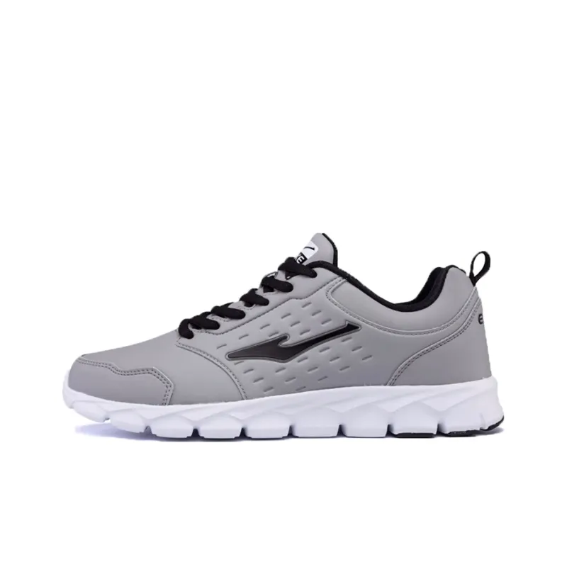 Erke Running Shoes Men Low Top White-0