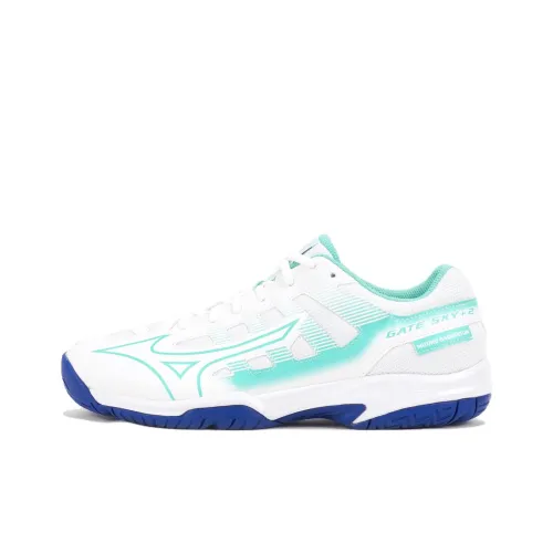 Mizuno Gate Sky Badminton Shoes Unisex Low-Top White/Blue