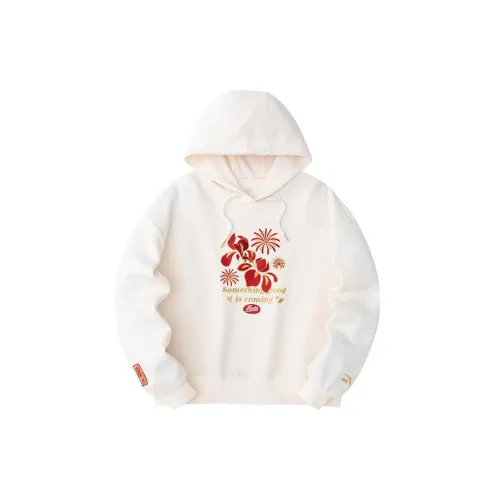 ANTA Sports Life Collection Sweatshirts Women's Corn White/Floral