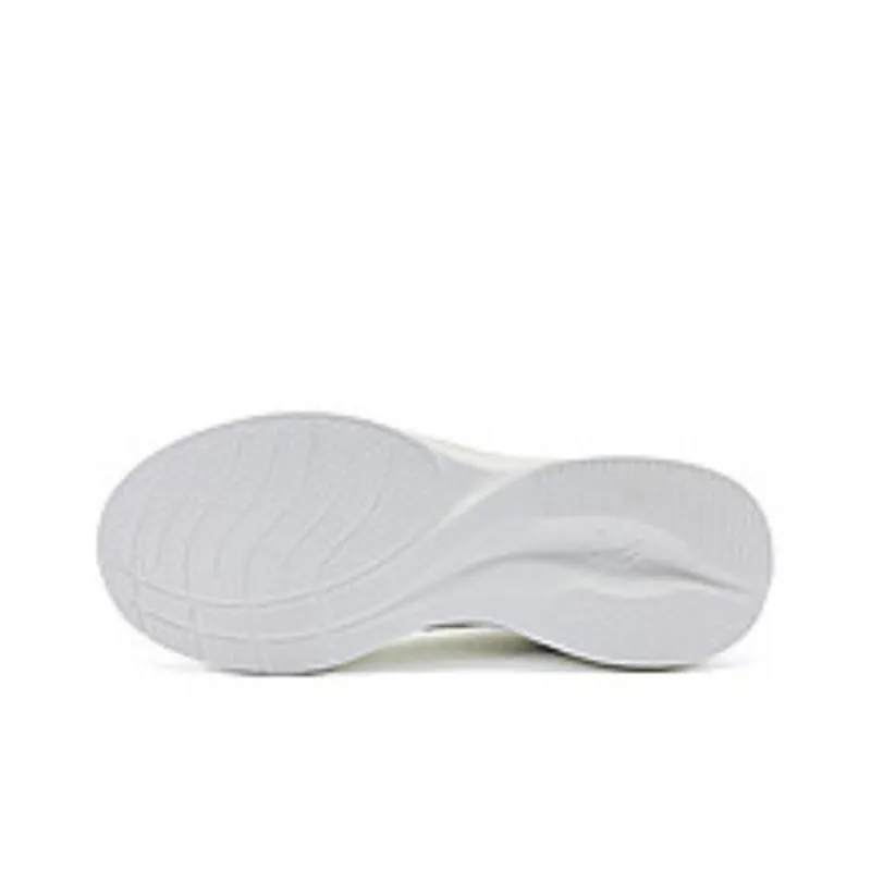QIAODAN Cushioning Abrasion Resistant Thermal Low Top Running Shoes Men's Ivory Black-4