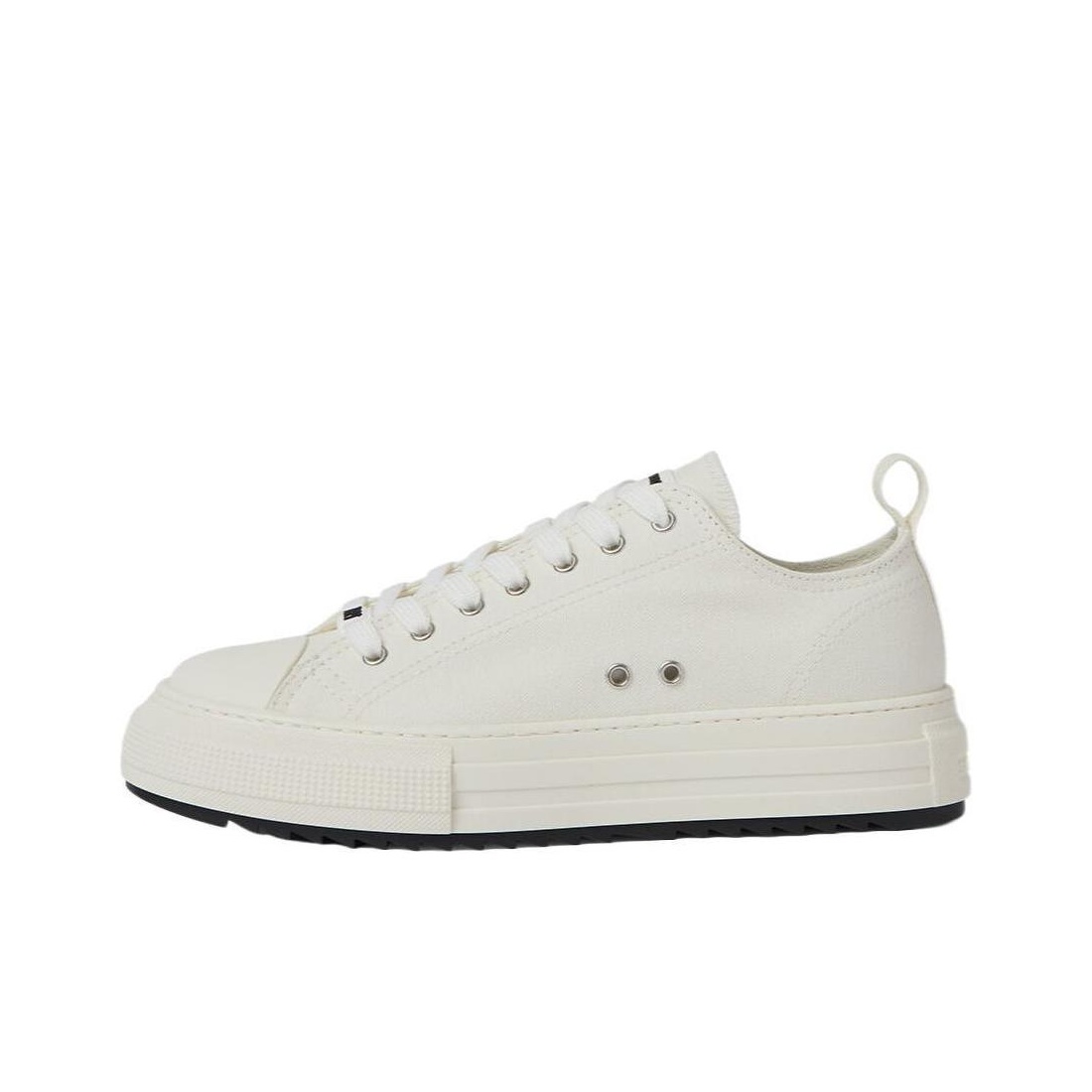 DSQUARED 2 Round Toe Platform Sneakers