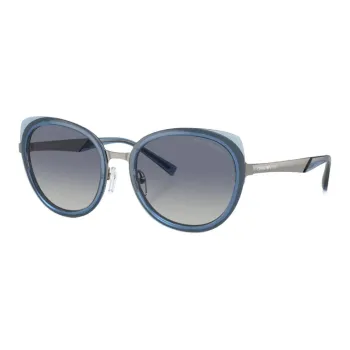 EMPORIO ARMANI Round Sunglasses Women's Blue